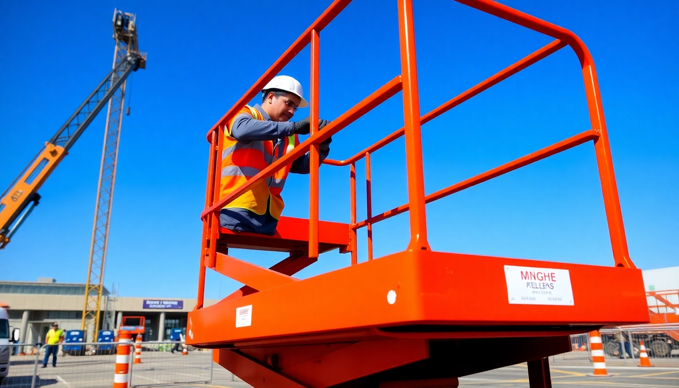 Efficient Scissor Lift Rental Solutions for Your Construction Projects