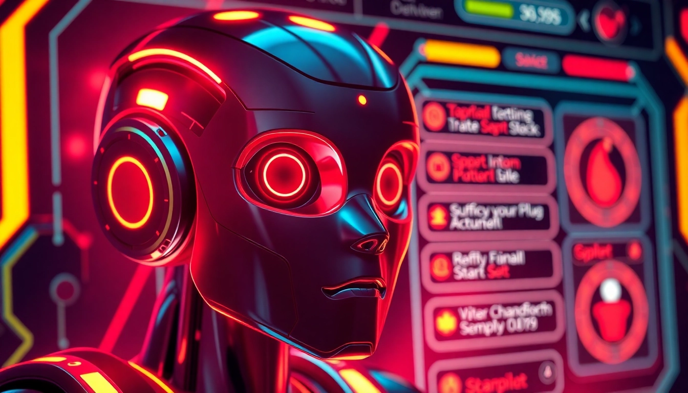 Engaging spicychatai platform with realistic AI chatbot interaction and dynamic visuals for 2025 users.